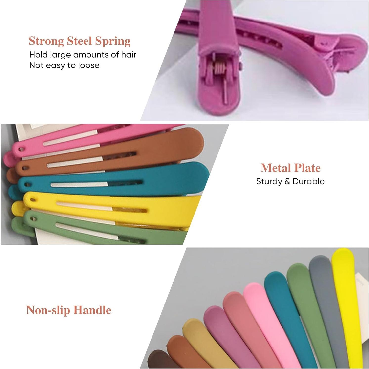 Pinzas para Cabello BOYYJING 20 Piezas Antideslizantes 7.8 cm