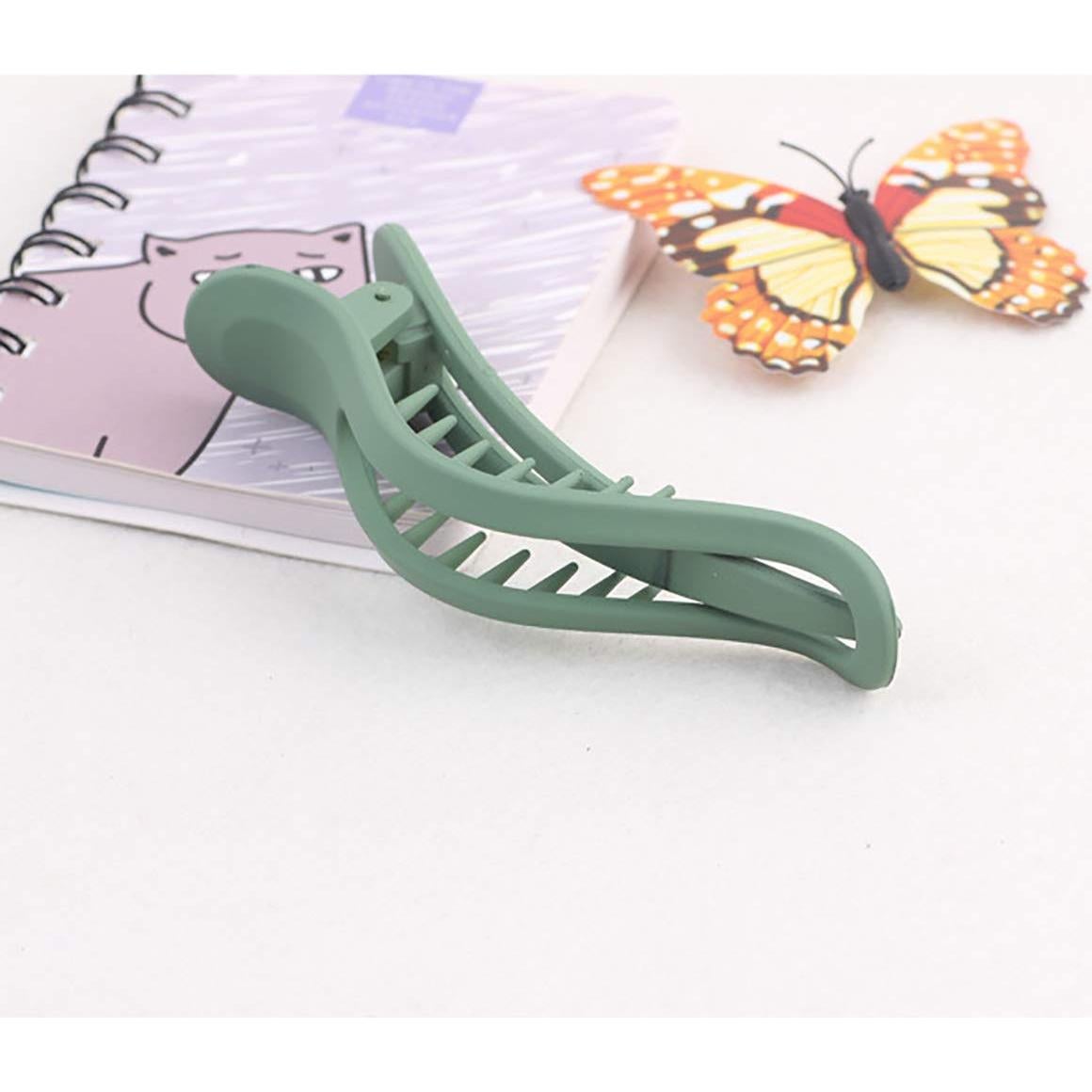 6 Pinzas para el Cabello Antideslizantes Resina Acrílica