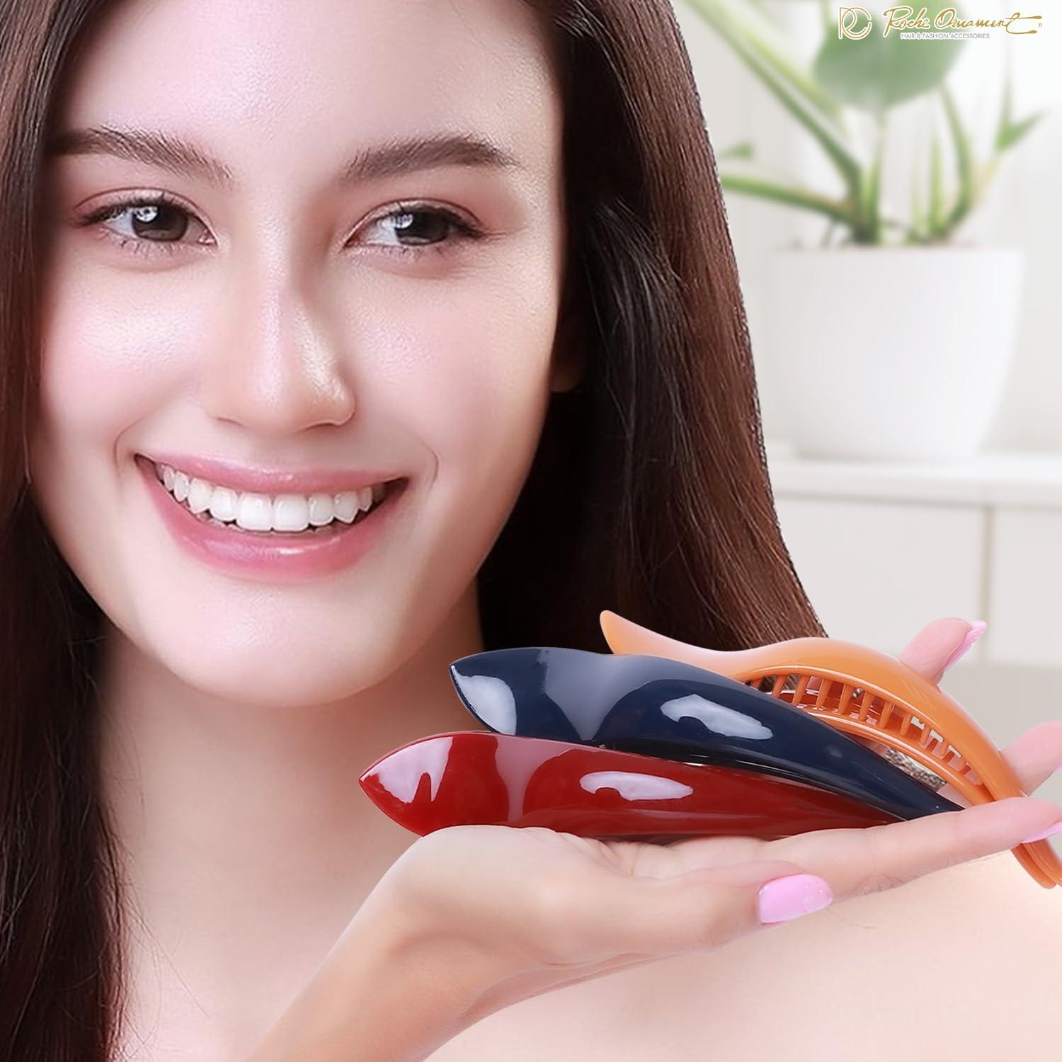 Clip para Cabello RC ROCHE ORNAMENT 6 Pcs Multicolor Grande
