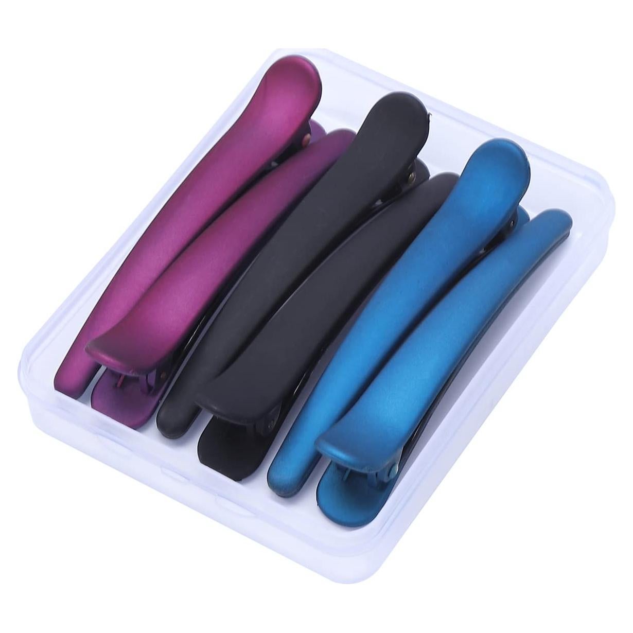 Pinzas para Cabello Antideslizantes BMAMBAS 6 PCS Coloridas