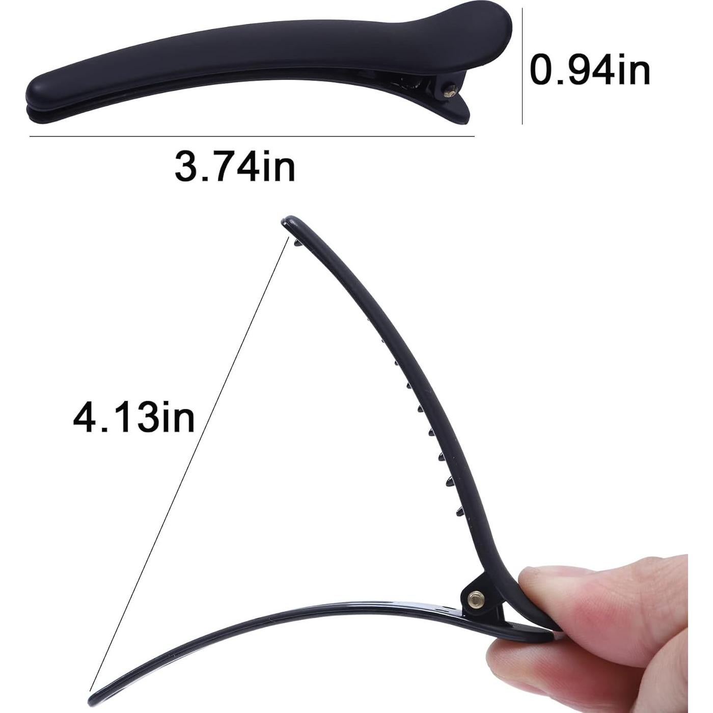 Pinzas para Cabello Antideslizantes BMAMBAS 6 PCS Coloridas