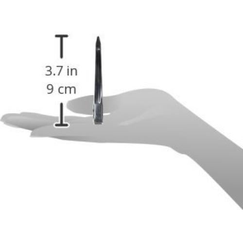 Clip de Pelo de Pico de Pato Diane Plata 8.9 cm Paquete 24