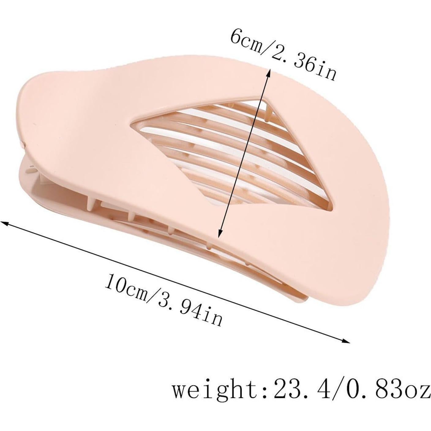 Clips de Pelo Duckbill Ralpuco - 4/6 Pzs, 6x10 cm, Elegantes