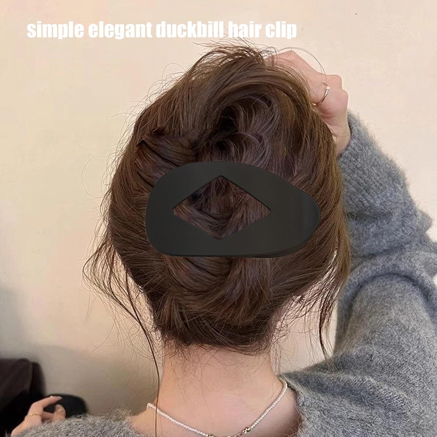 Clips de Pelo Duckbill Ralpuco - 4/6 Pzs, 6x10 cm, Elegantes