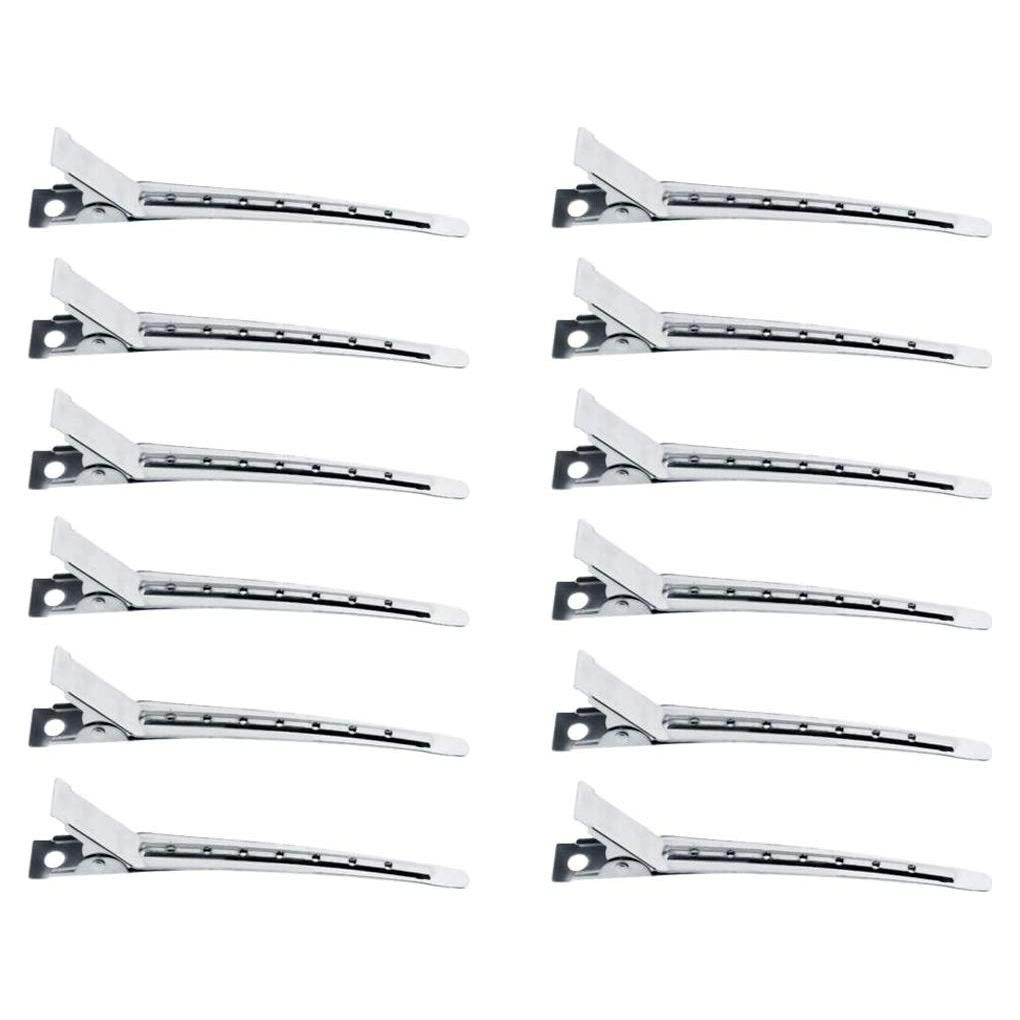 Clips de Pelo de Metal Luxxii 12pcs para Cabello Grueso y Fino