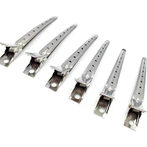 Clips de Pelo de Metal Luxxii 12pcs para Cabello Grueso y Fino