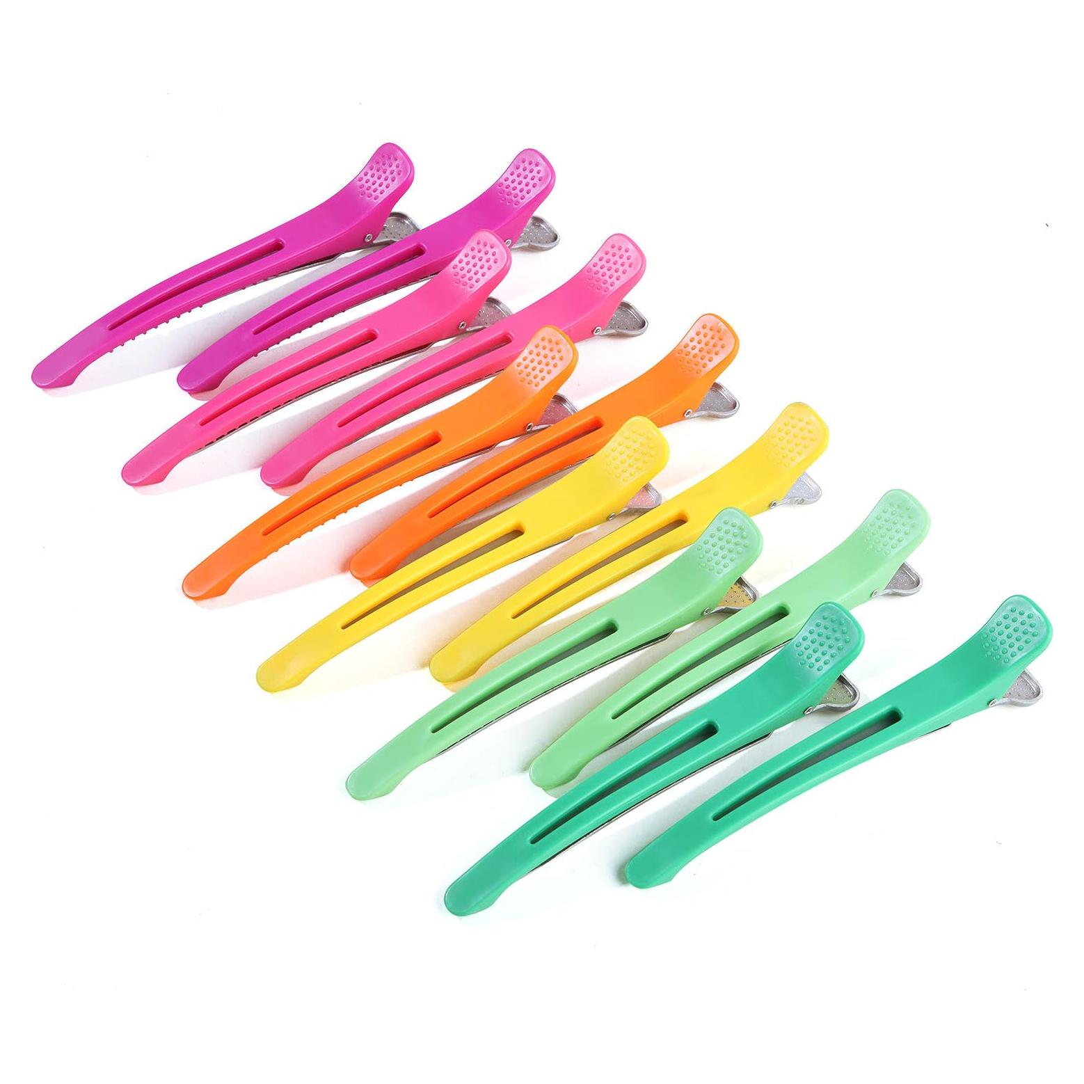 Pinzas de Pelo Neón WIKWIK 12PCS Antideslizantes Sin Marcas