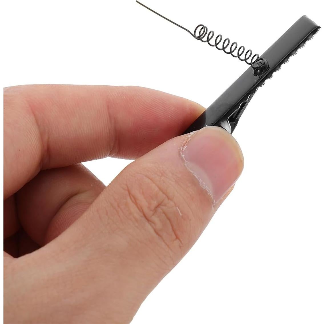 100 Clips de Pelo de Metal Abaodam 4cm para DIY y Estilo