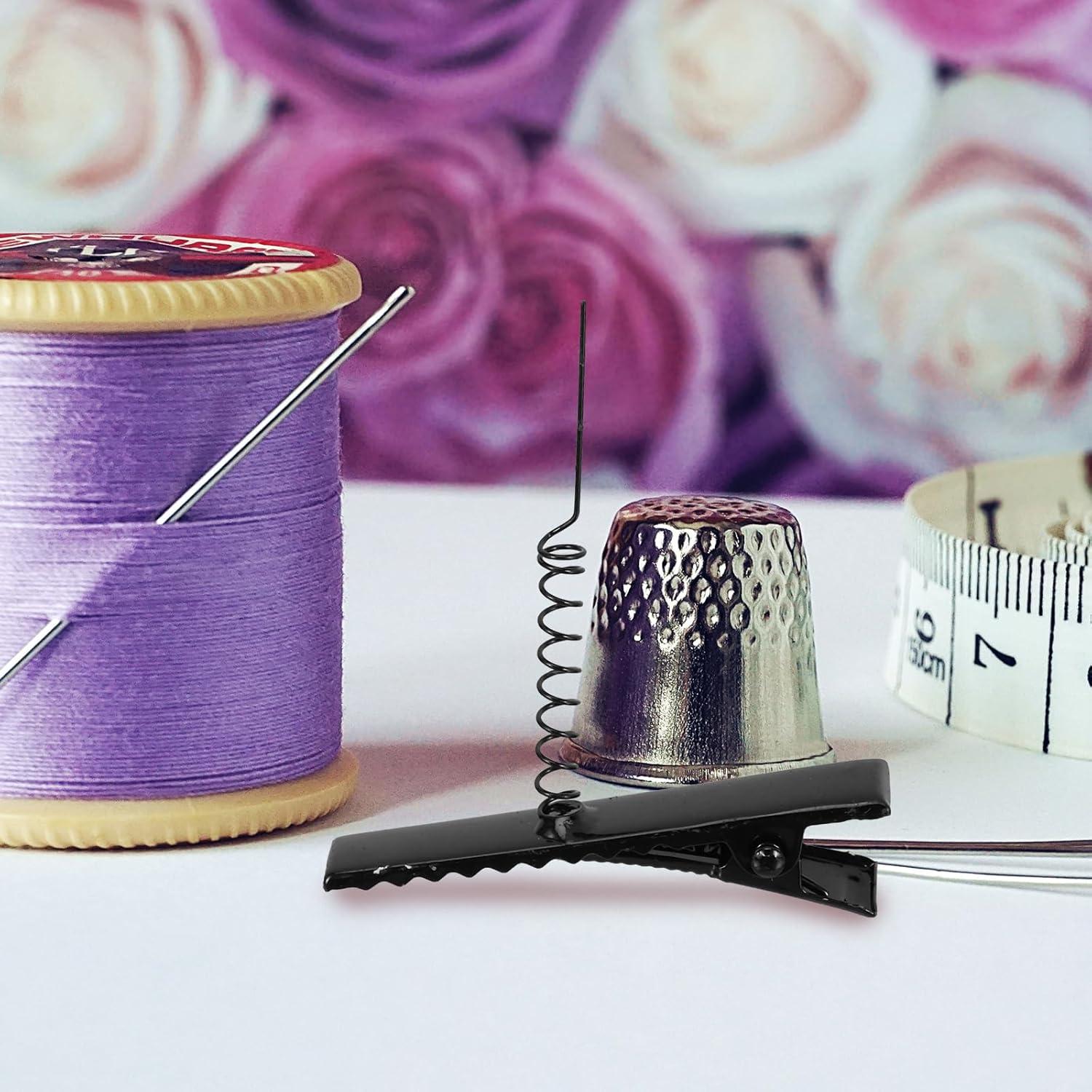 100 Clips de Pelo de Metal Abaodam 4cm para DIY y Estilo