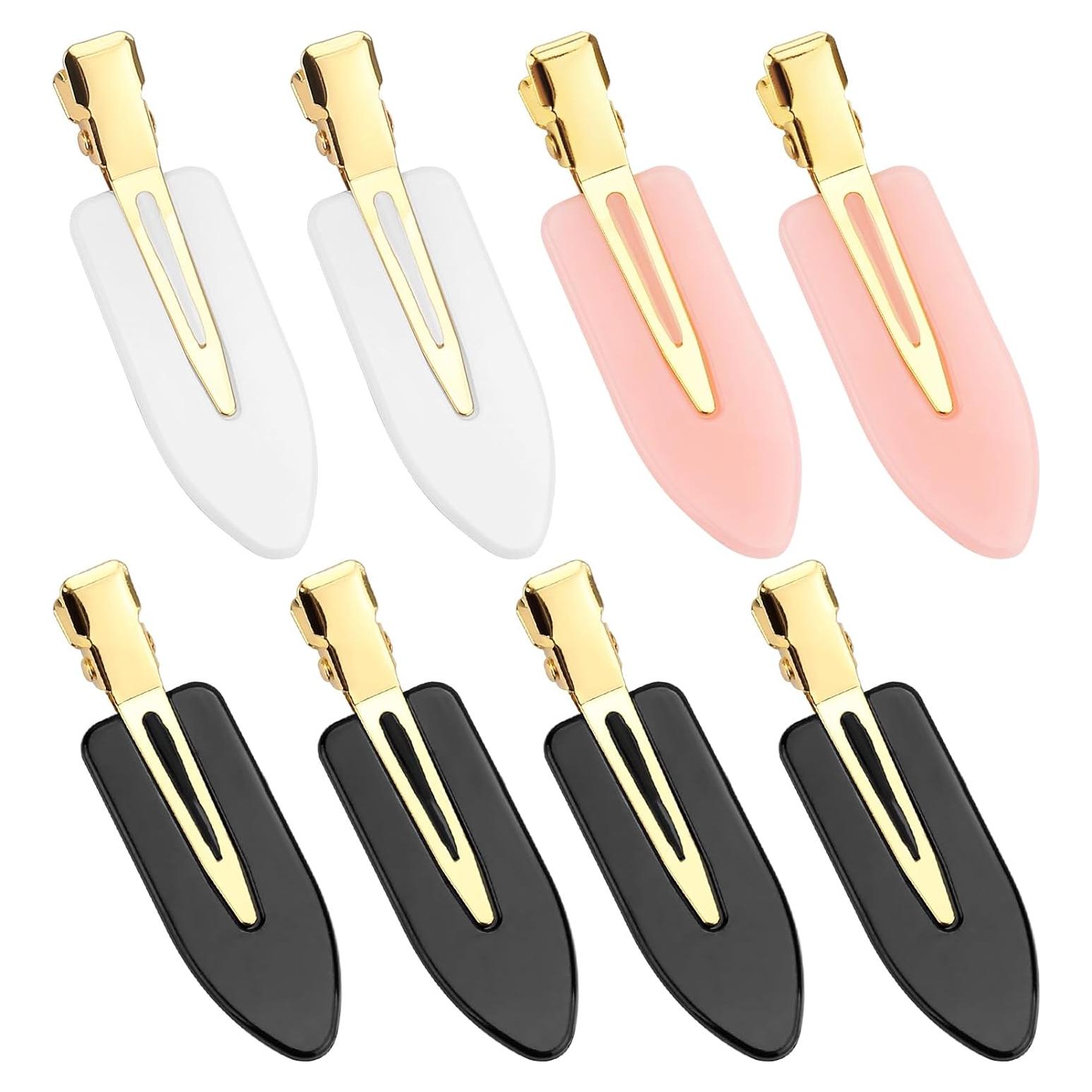 Pinzas de Maquillaje para Cabello PL - 8 Piezas Sin Marcas