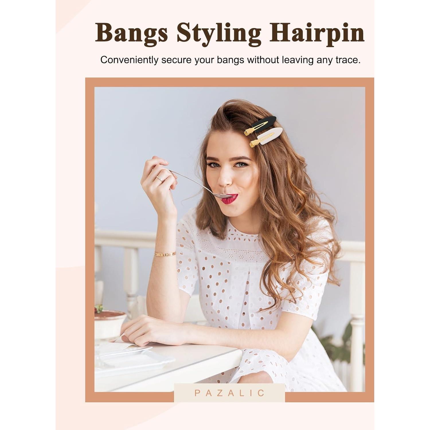 Pinzas de Maquillaje para Cabello PL - 8 Piezas Sin Marcas