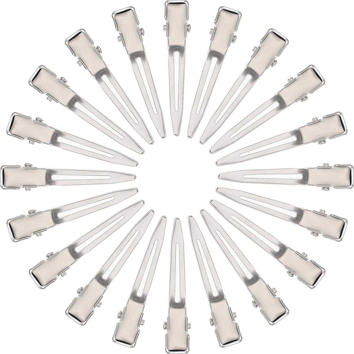 Clips para Cabello Hicarer de Un Solo Diente 4.5 cm - 50 Unidades