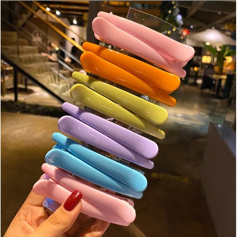 Pinzas para el cabello Sublaga 12 Pcs Diseño de Pato 8.9 cm