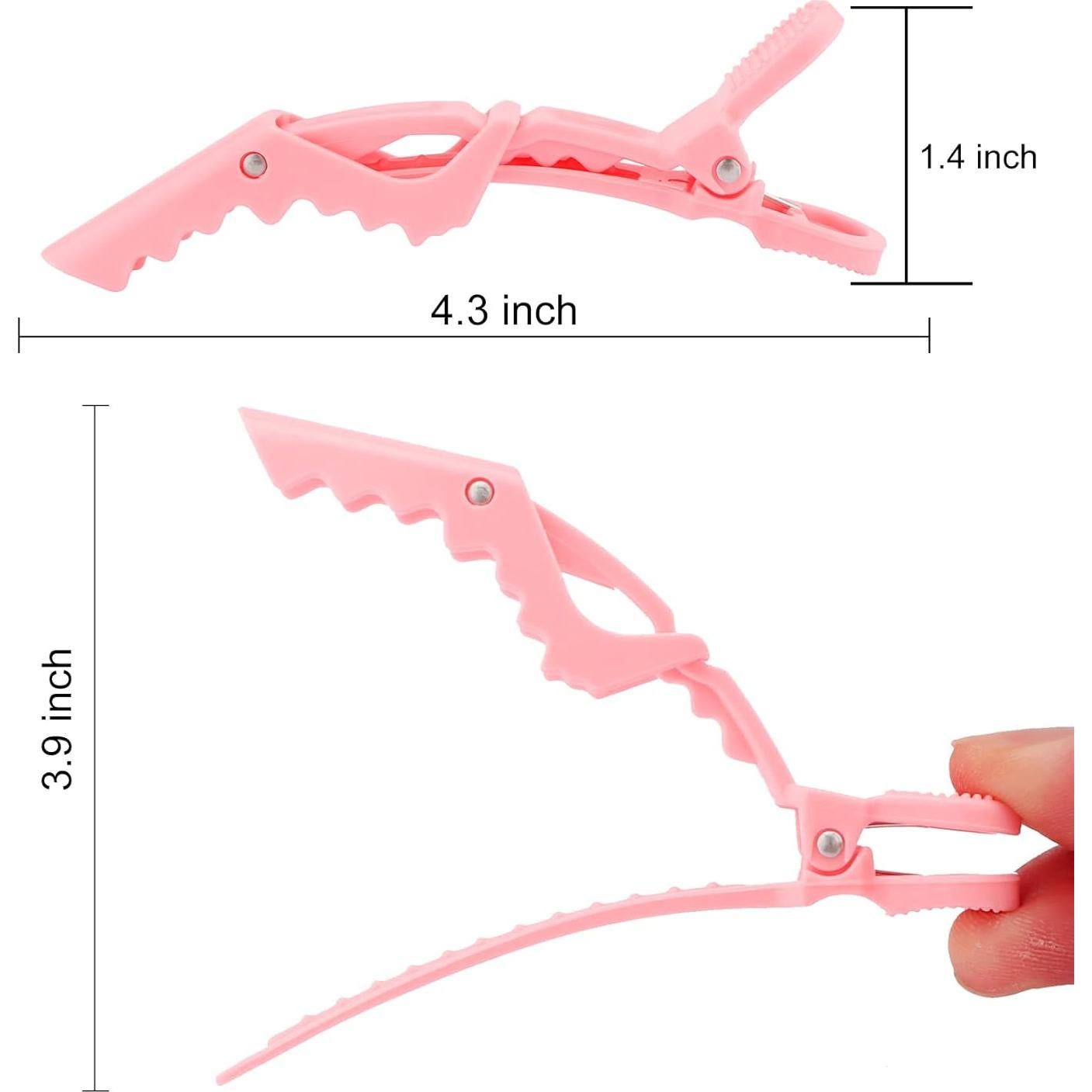 Ondder Clips de Pelo Cocodrilo 24 Pcs - Estilización Profesional