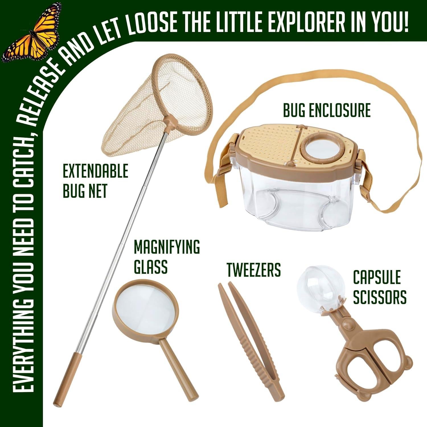 Kit de Captura de Insectos Montessori Mama - Exploración al Aire Libre