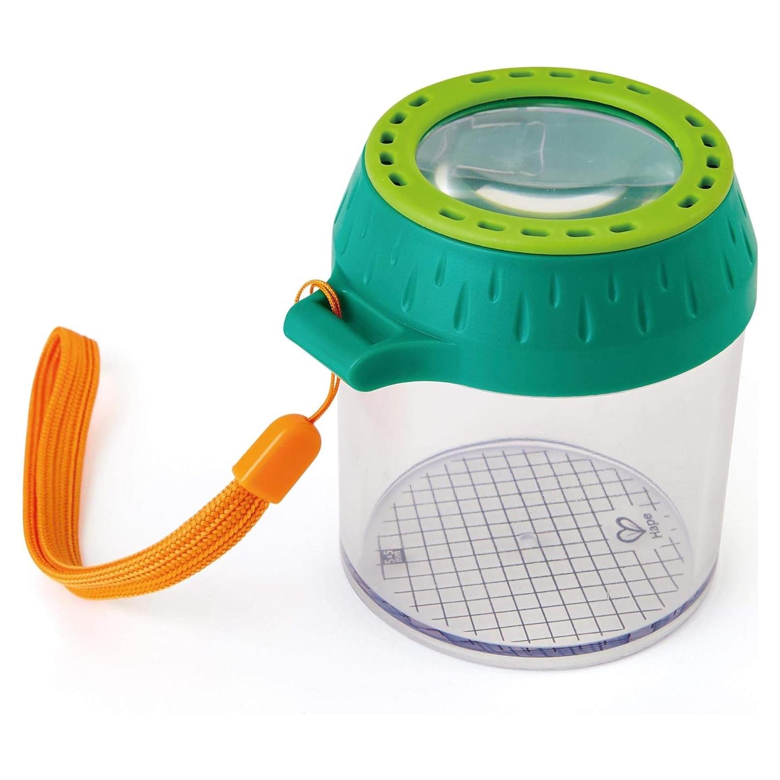 Tarro de Insectos Hape Explorers con Lupa y Cuadrícula
