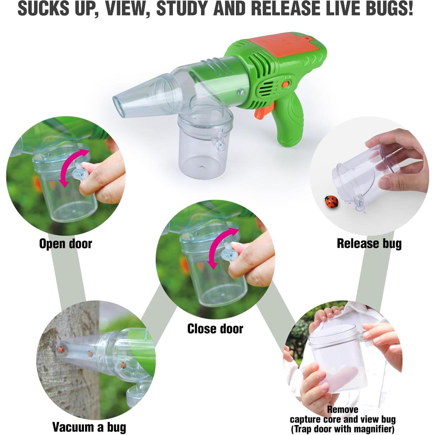 Kit de Captura de Insectos PLAY para Niños 4-12 Años