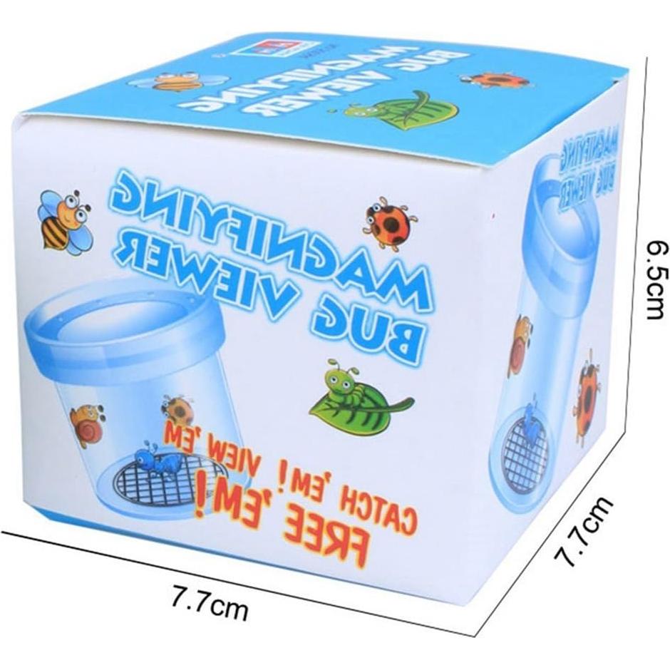 Juguete de Exploración de Insectos con Lupa AlleTechPlus - 12 Paquetes