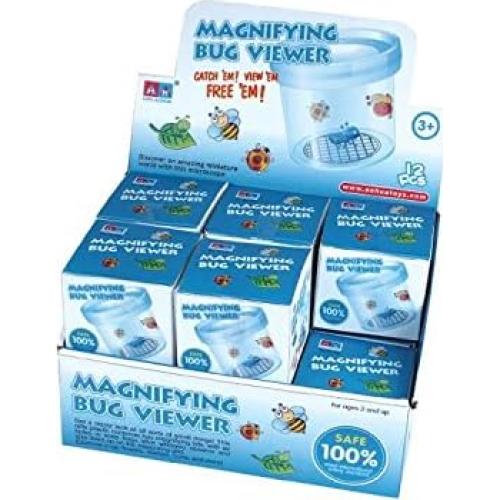 Juguete de Exploración de Insectos con Lupa AlleTechPlus - 12 Paquetes