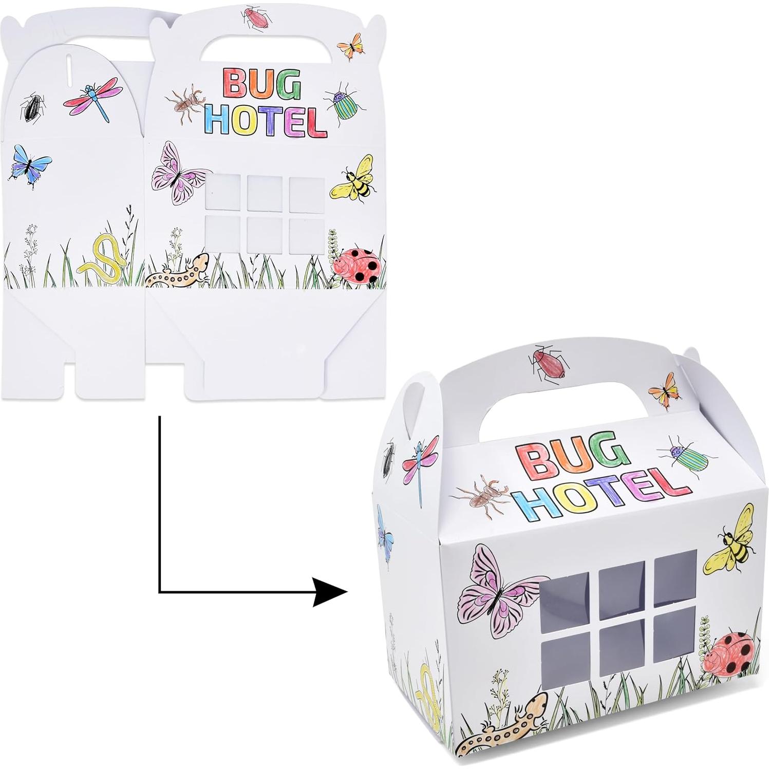 Caja de Hotel para Insectos Regalo Boutique - 48 Unidades