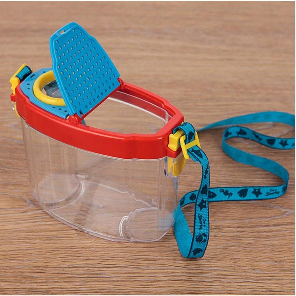 Visor de Insectos Baixt 5X Lupa Aumento con Pinzas y Cordón