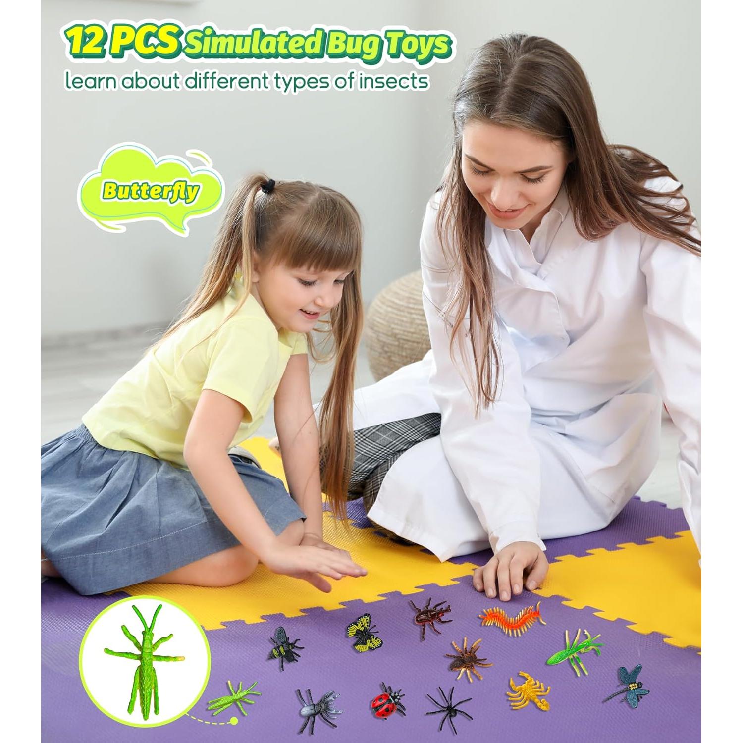 Kit de Captura de Insectos para Niños HAIMST 17 Piezas