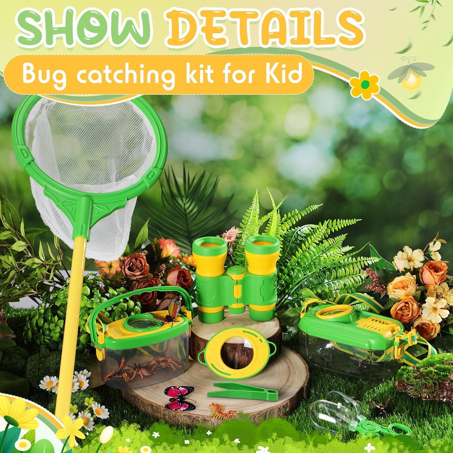 Kit de Captura de Insectos Sherr para Niños 7 Piezas Educativo
