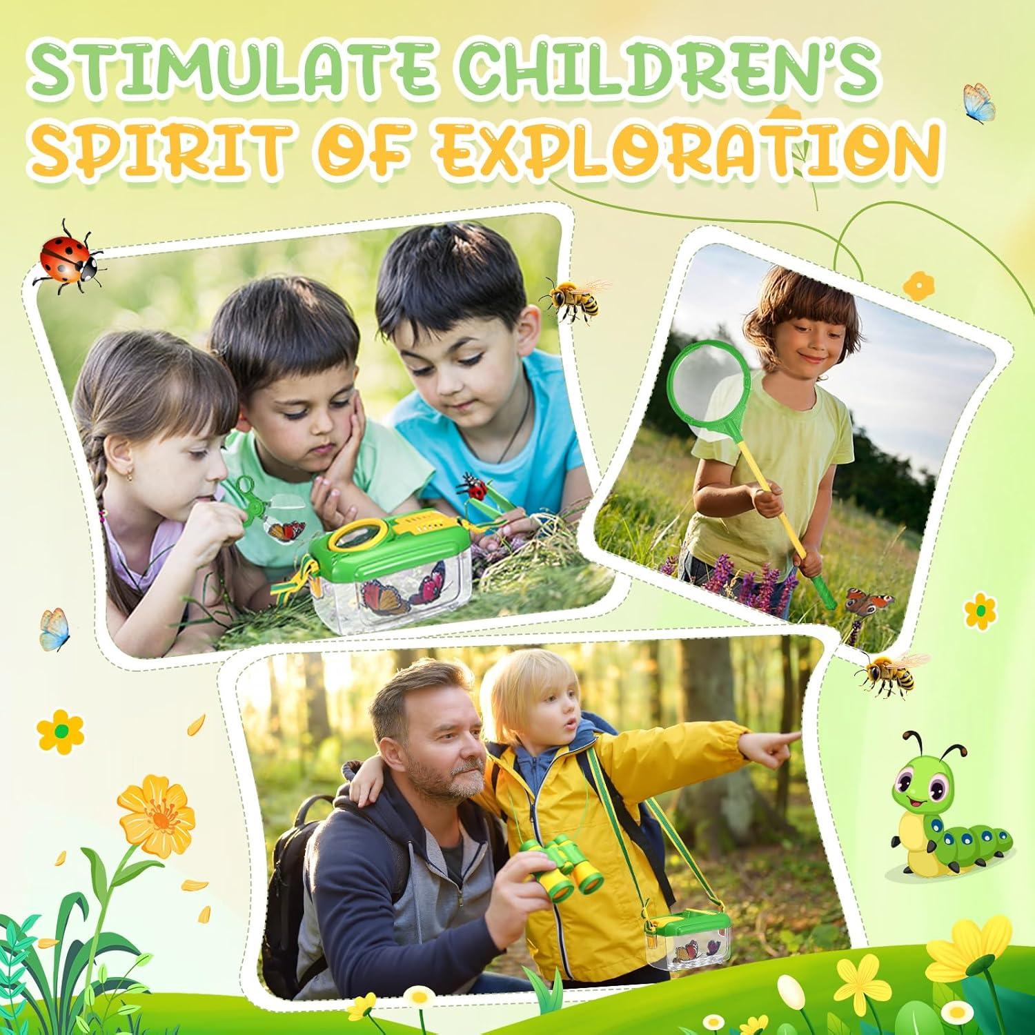 Kit de Captura de Insectos Sherr para Niños 7 Piezas Educativo