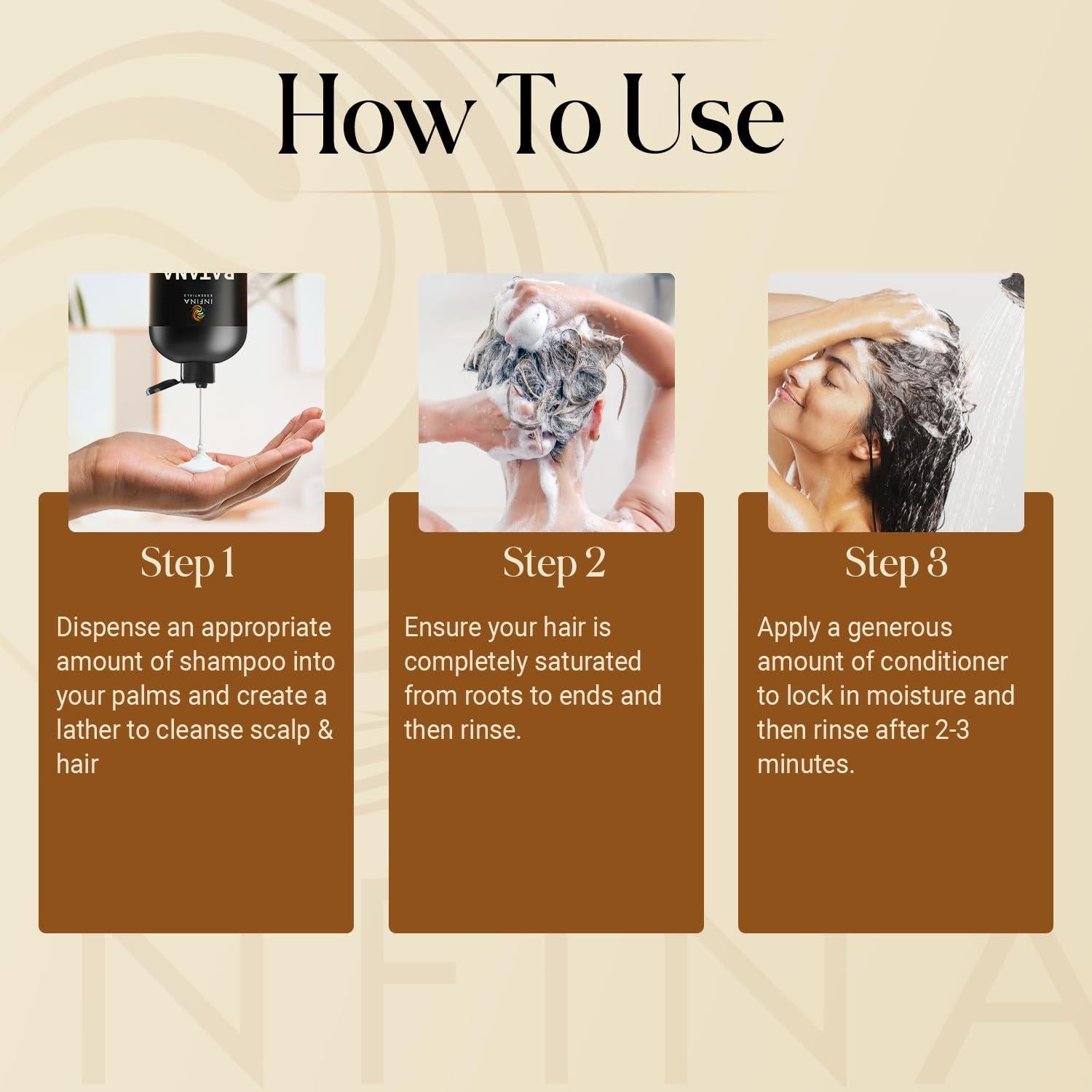 Champú de Aceite de Batana INFINA ESSENTIALS 473 ml - Crecimiento y Engrosamiento