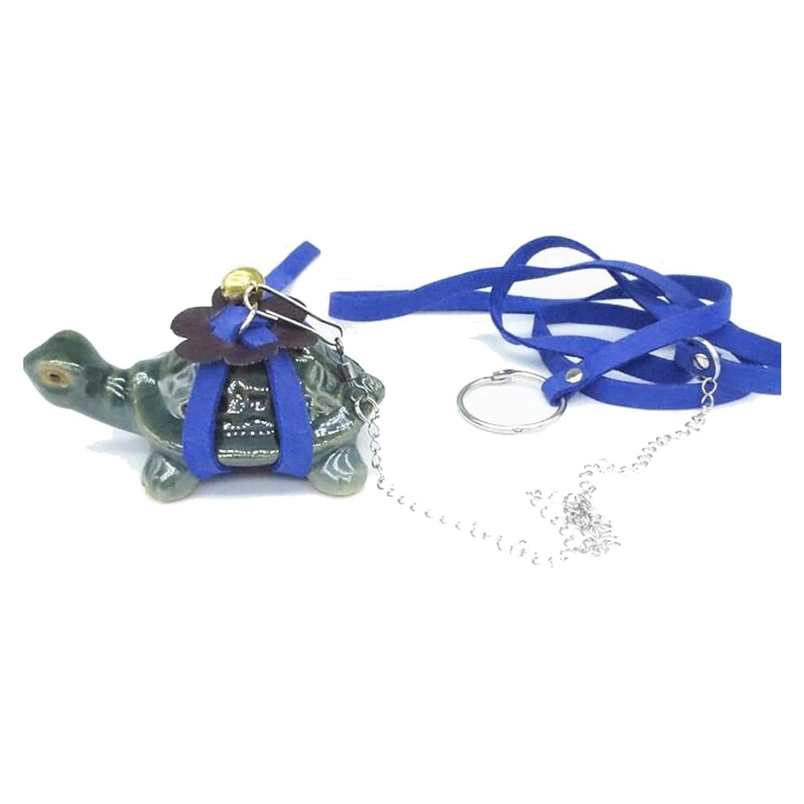 QBLEEV Adjustable Turtle Leash Harness, Pet Tortoise Walking Rope with Comfortable Fit, Outdoor Training Control Harness for Hamsters Guinea Pigs Chinchillas Ferrets
