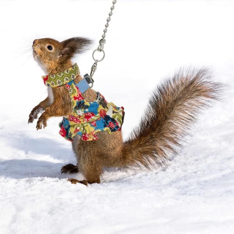 Arnés Ajustable para Animales Pequeños Careupet Floral 2m