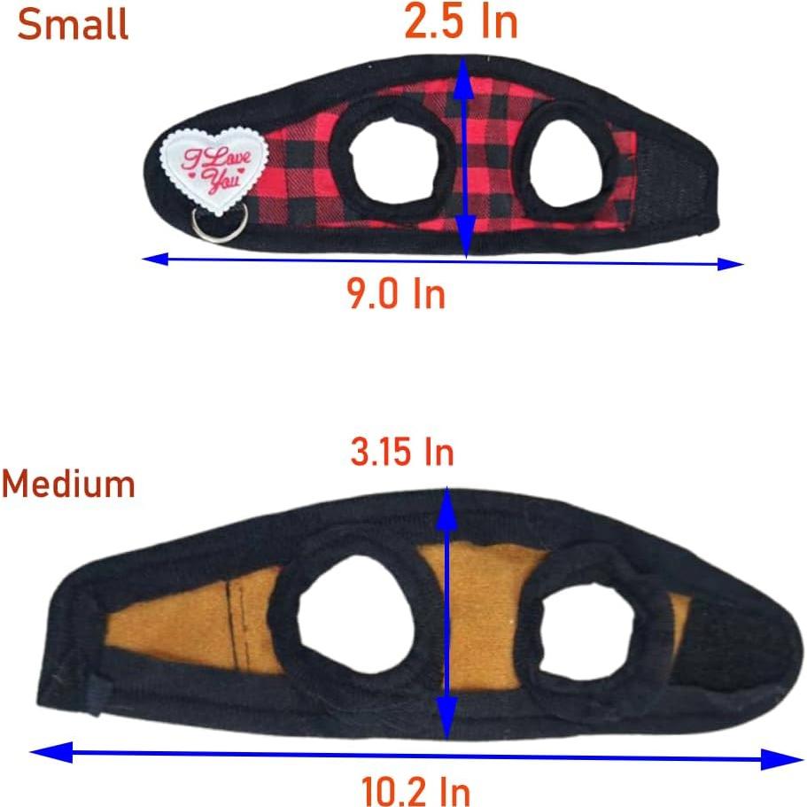 Arnés y Correa para Cobayas CELONROMF Cuadrados Rojos S