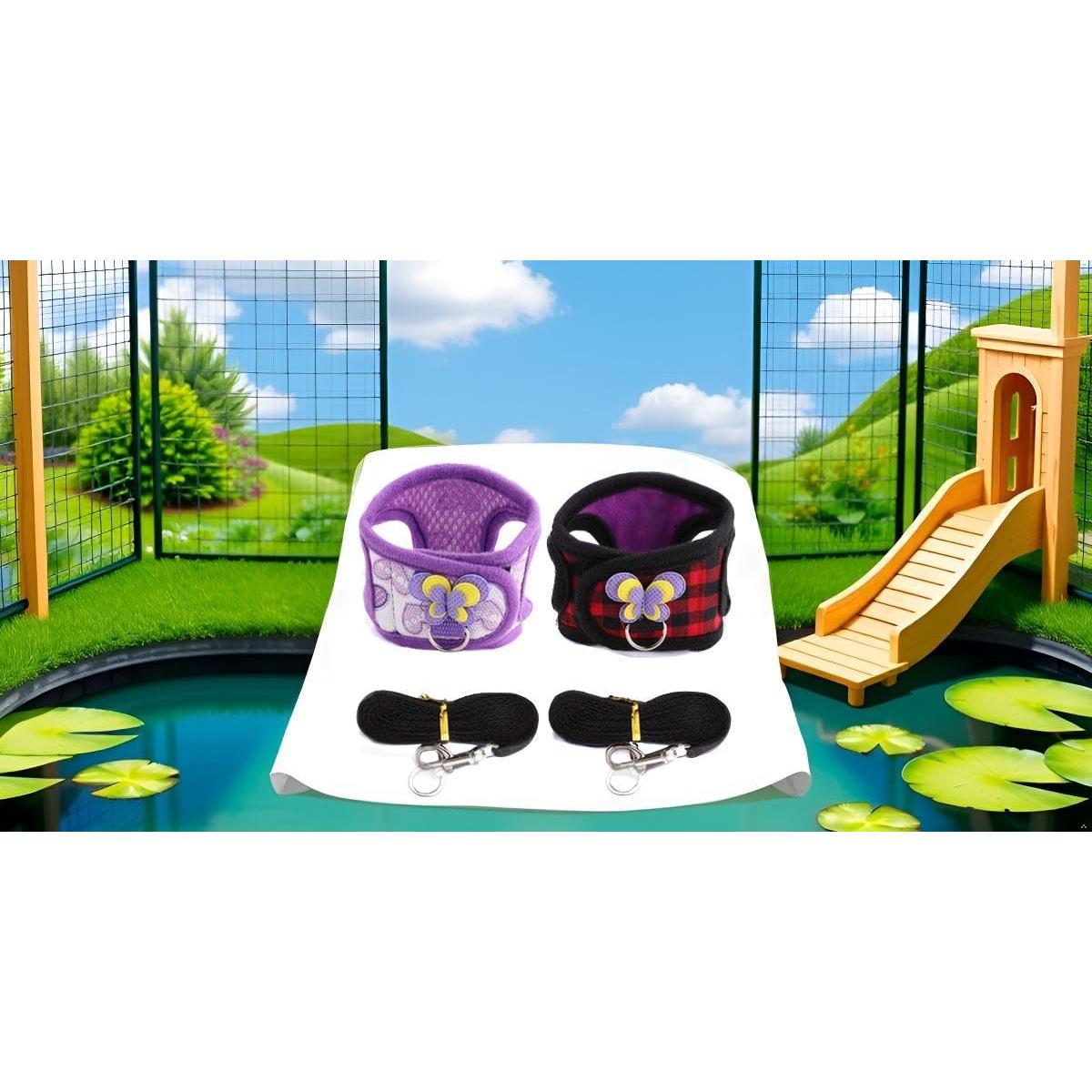 Arnés de Malla Suave para Mascotas Pequeñas Youthink