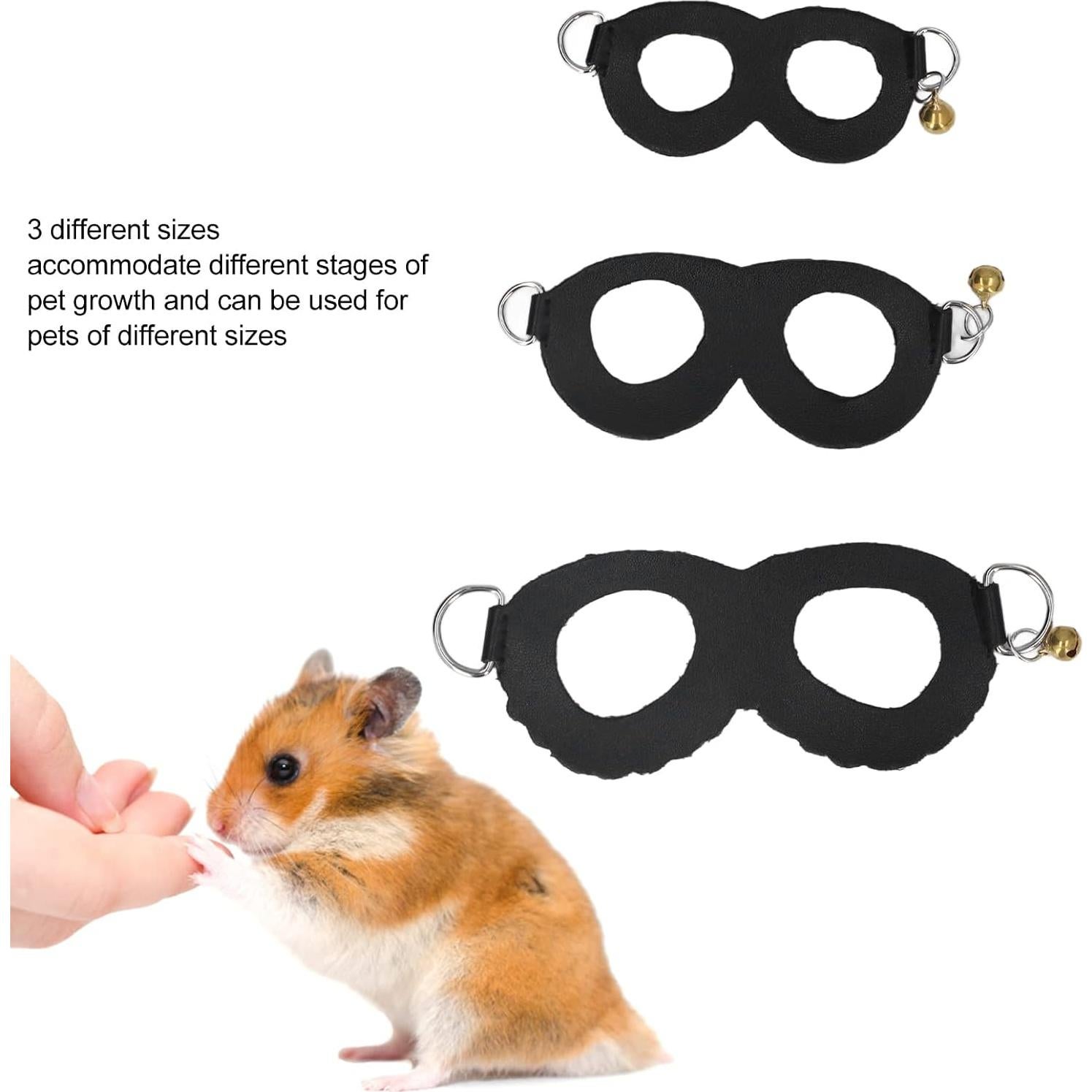 Conjunto Arnés y Correa para Hámster Boloramo - 3 Tamaños