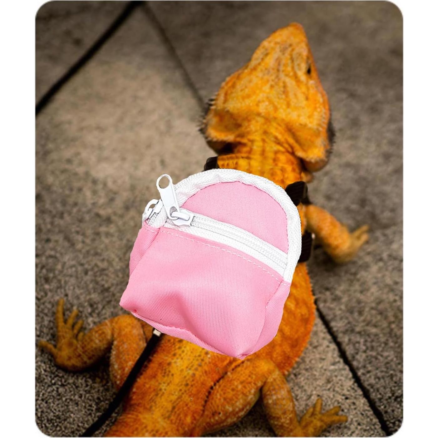 Transportador de Mochila para Reptiles WEVONIGU Rosa 30.48x25.4cm