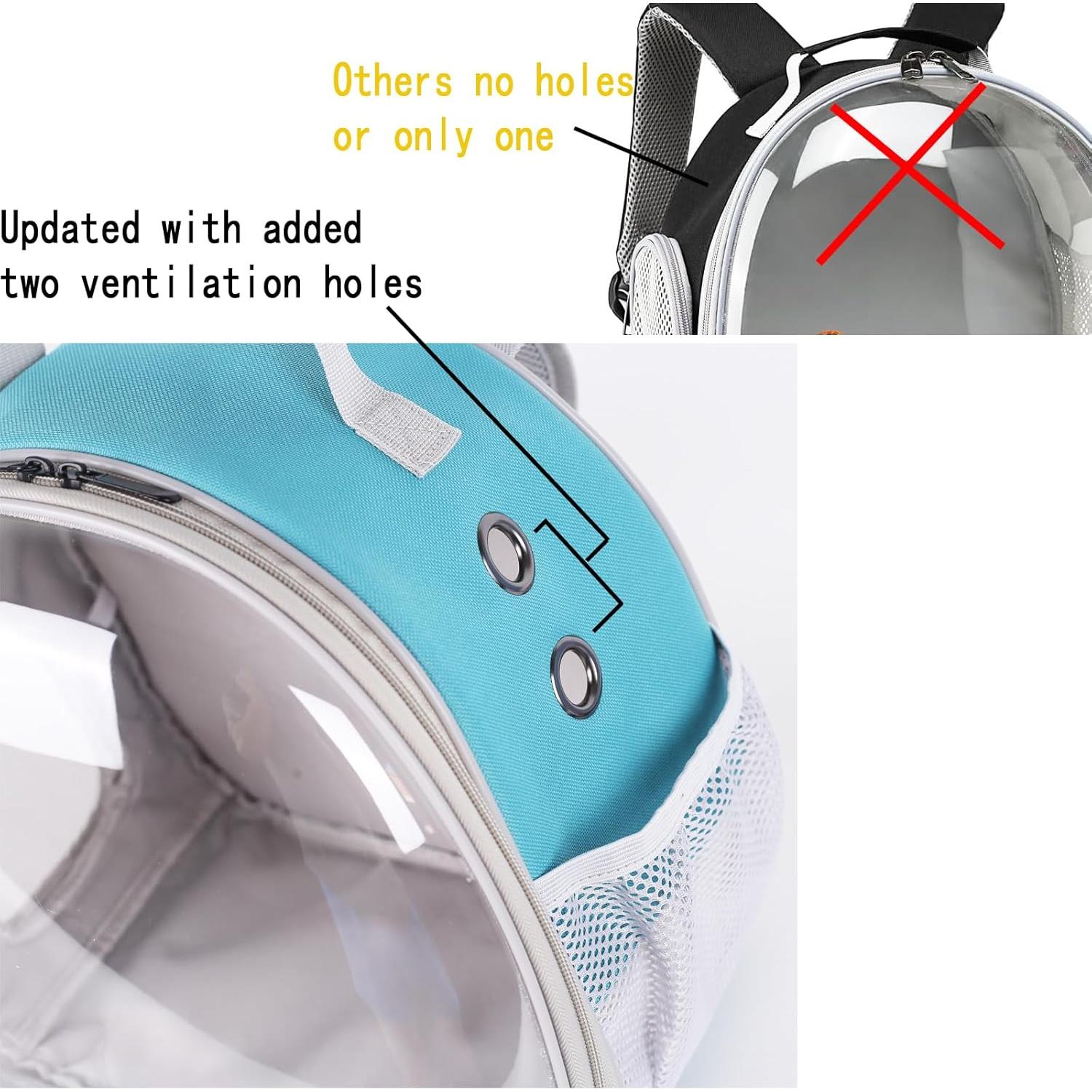 Transportador de Mochila para Reptiles WEVONIGU Rosa 30.48x25.4cm