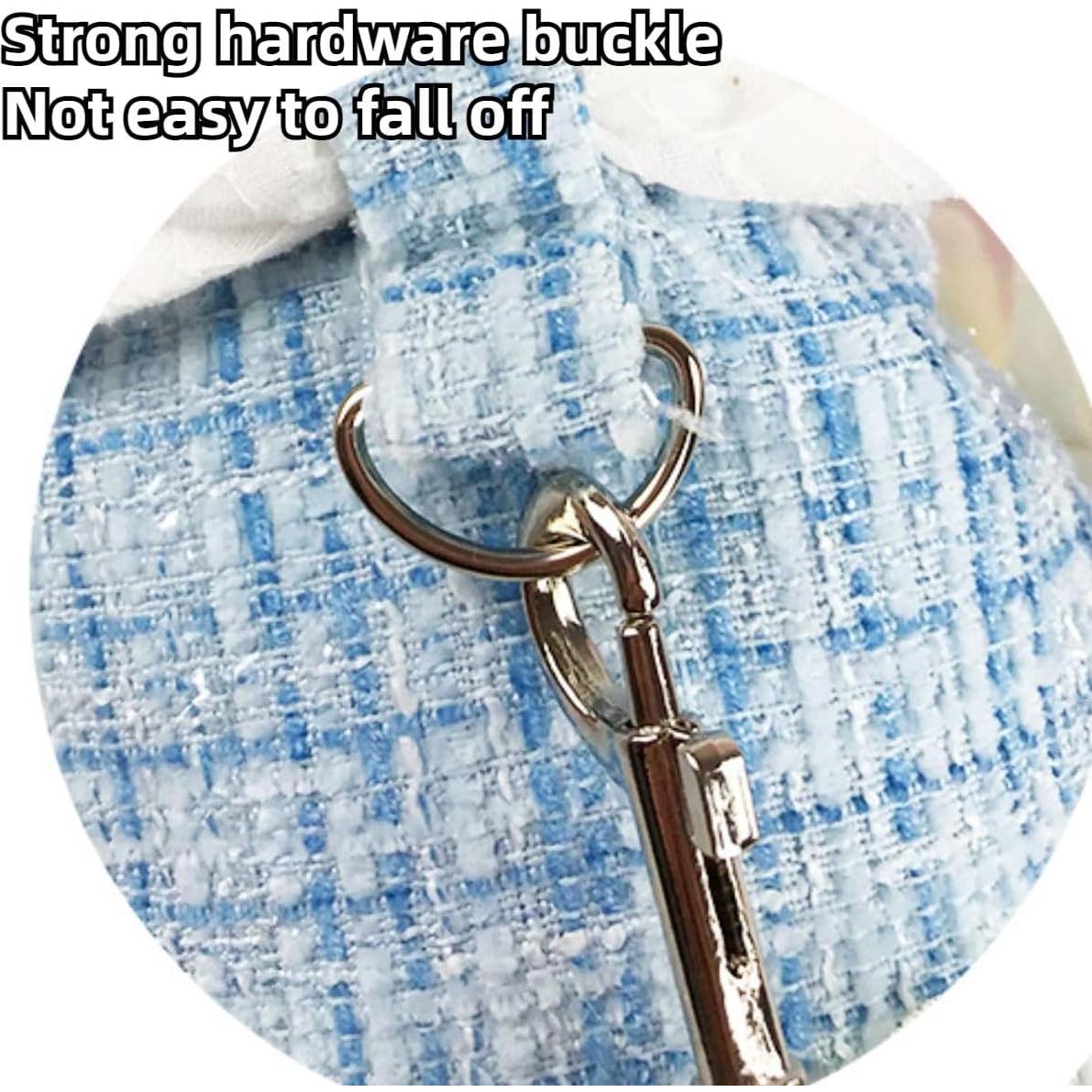 Conjunto Arnés y Correa para Conejos y Hurones Rosa M