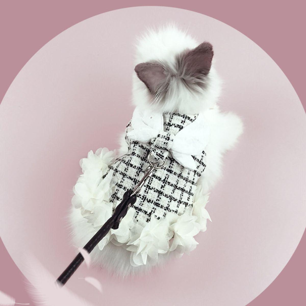 Conjunto Arnés y Correa para Conejos y Hurones Rosa M