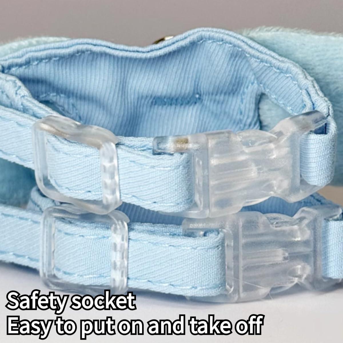 Arnés y Correa Ajustable para Hurones y Mascotas Pequeñas Rosa