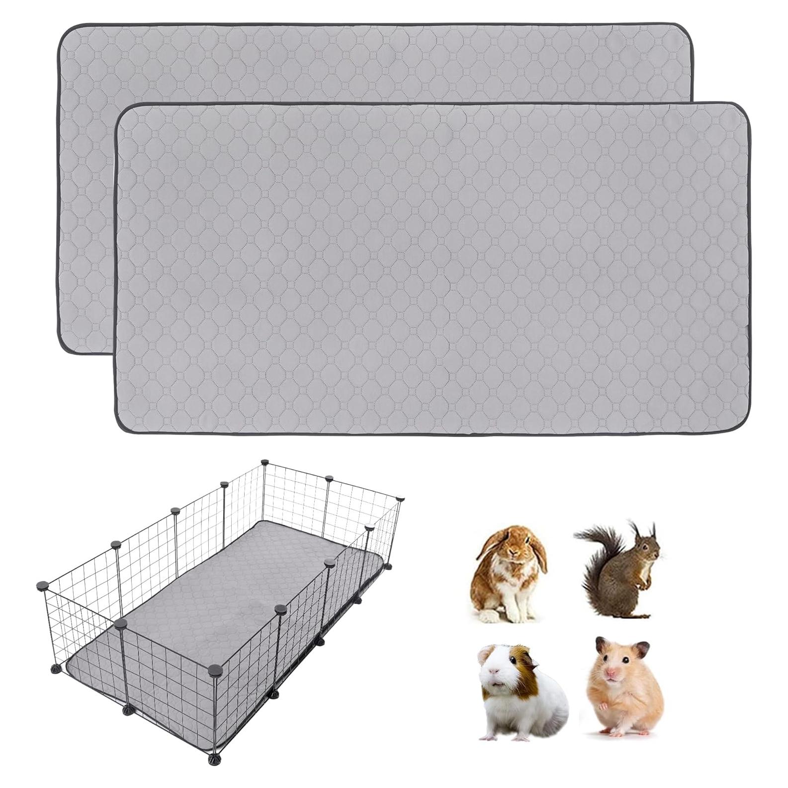 Forros de jaula para conejillos de indias LWYMX 61x119cm 2 unidades