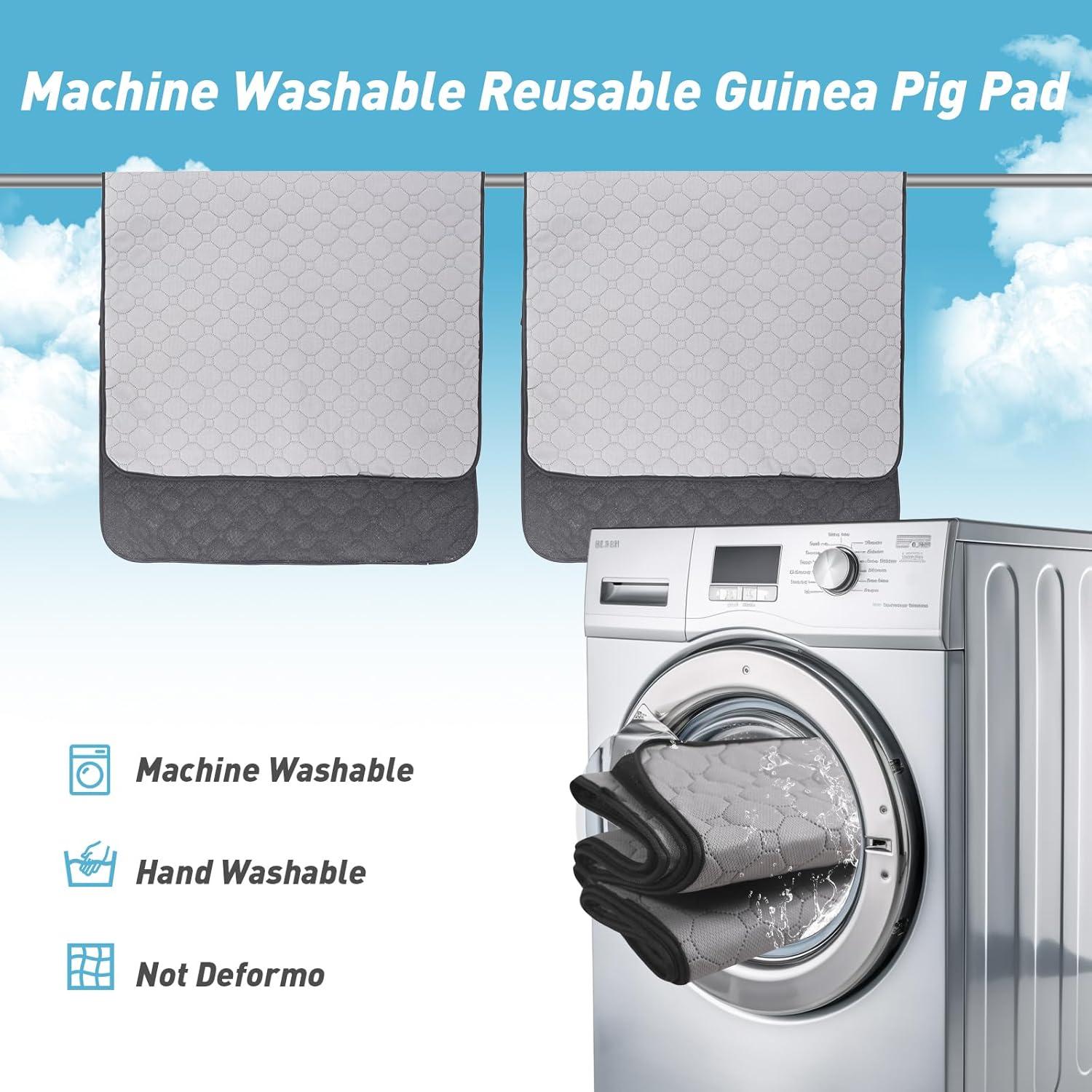 Forros de jaula para conejillos de indias LWYMX 61x119cm 2 unidades