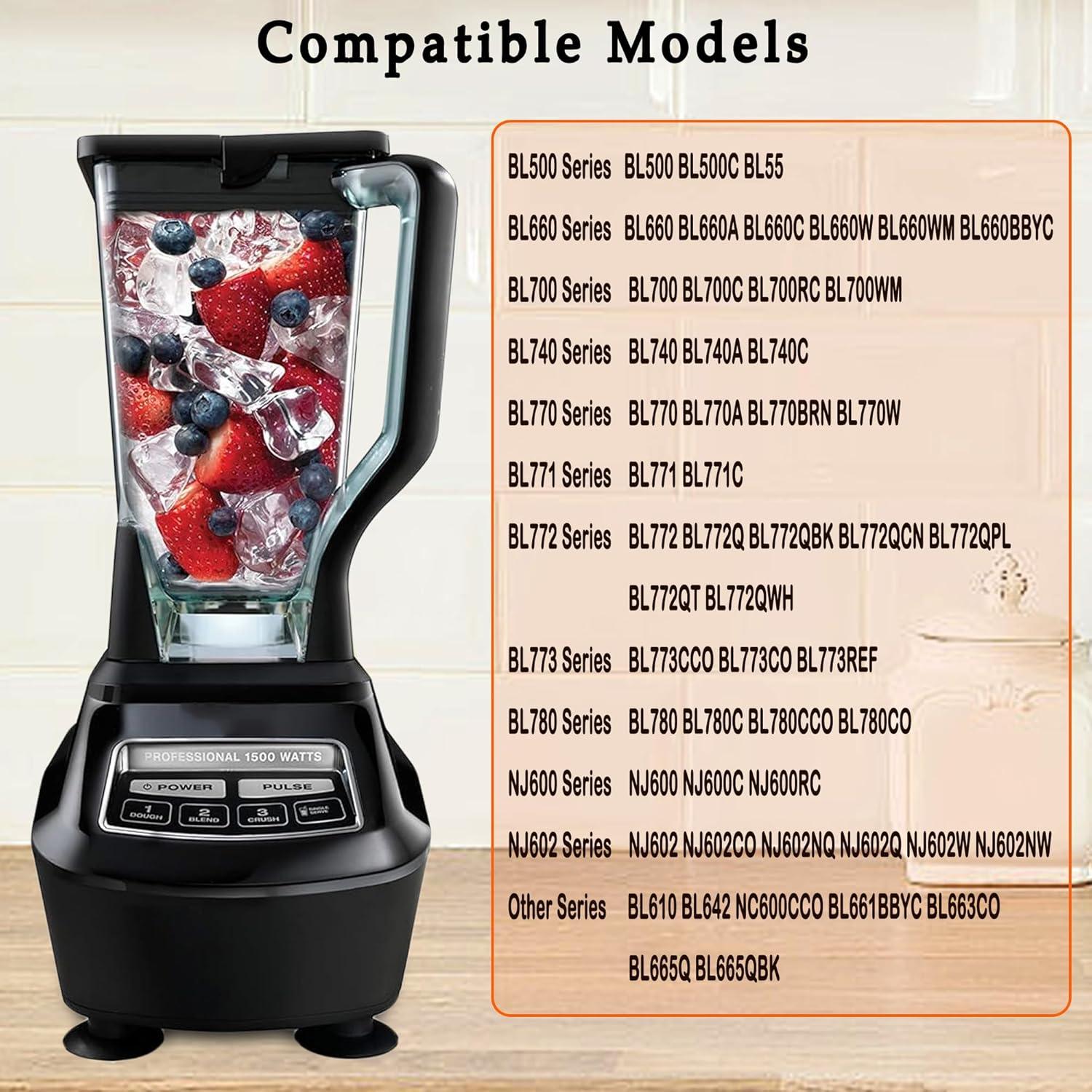 Tapa de Reemplazo para Licuadora Ninja 72oz - Compatible BL660 BL740