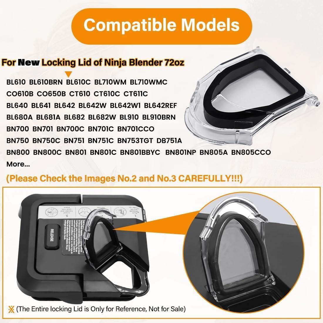 Tapa de Reemplazo para Licuadora Ninja 72 oz - Vofiiln