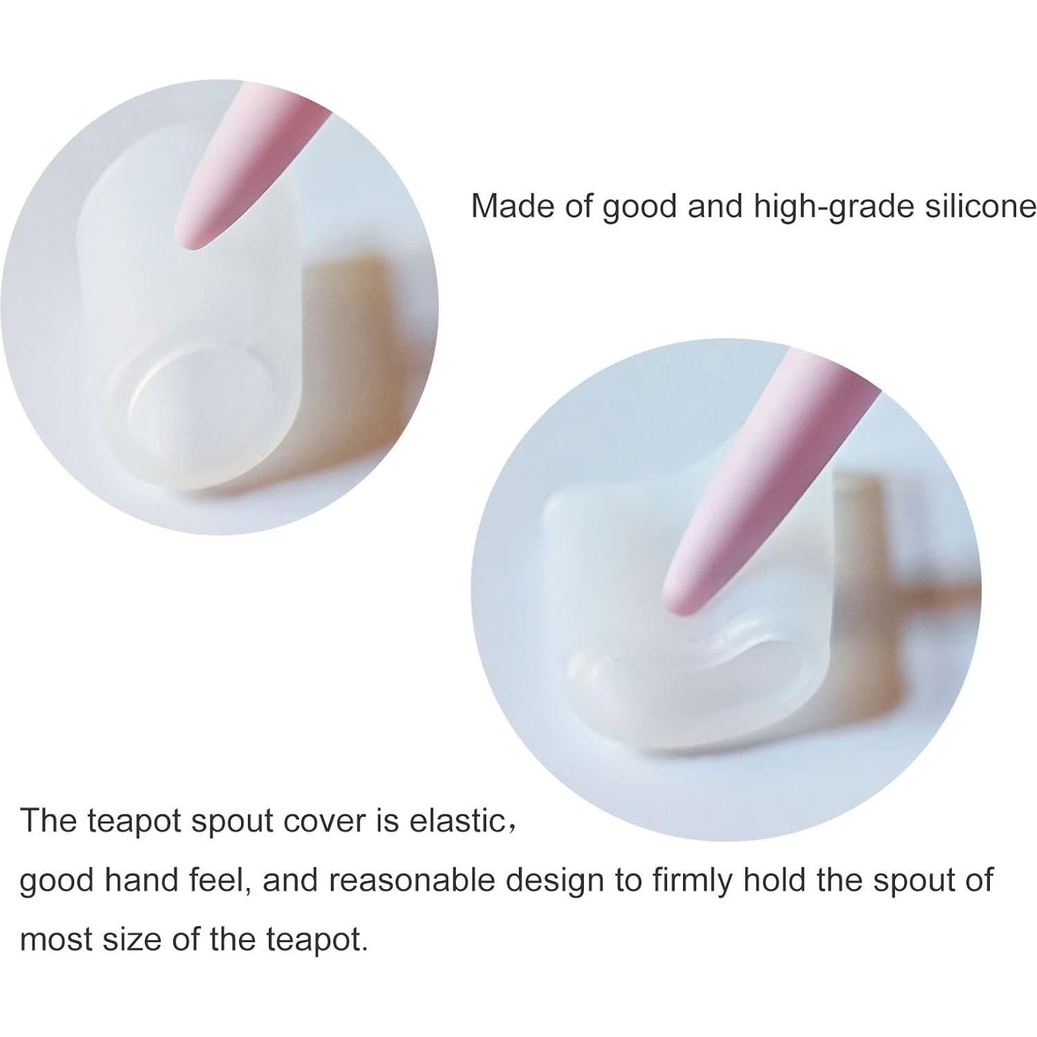 Cubierta de Pitorro de Tetera de Silicona Yiruiidea - Set de 3