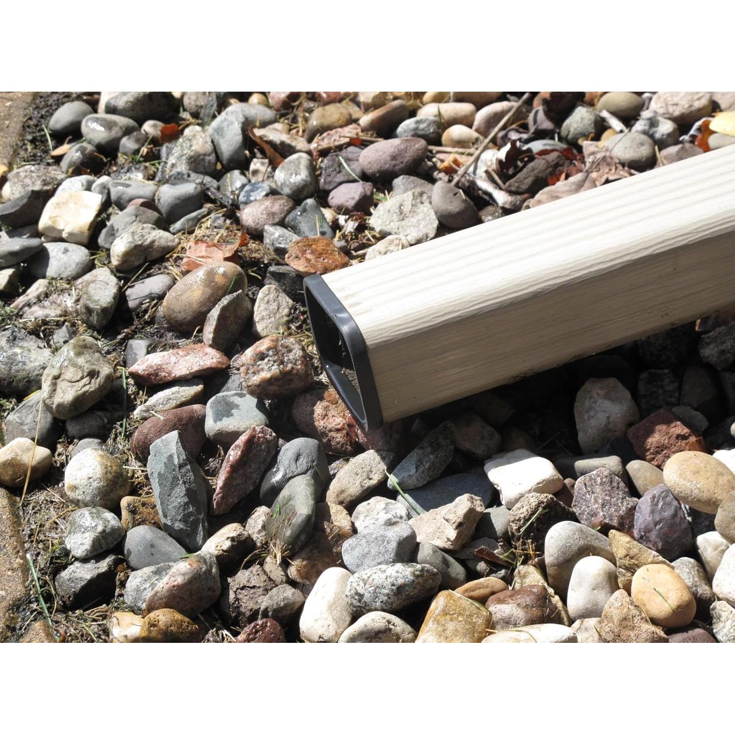 Tapa de Seguridad para Bajantes 5.08x7.62cm SpoutTrim - Paquete de 4