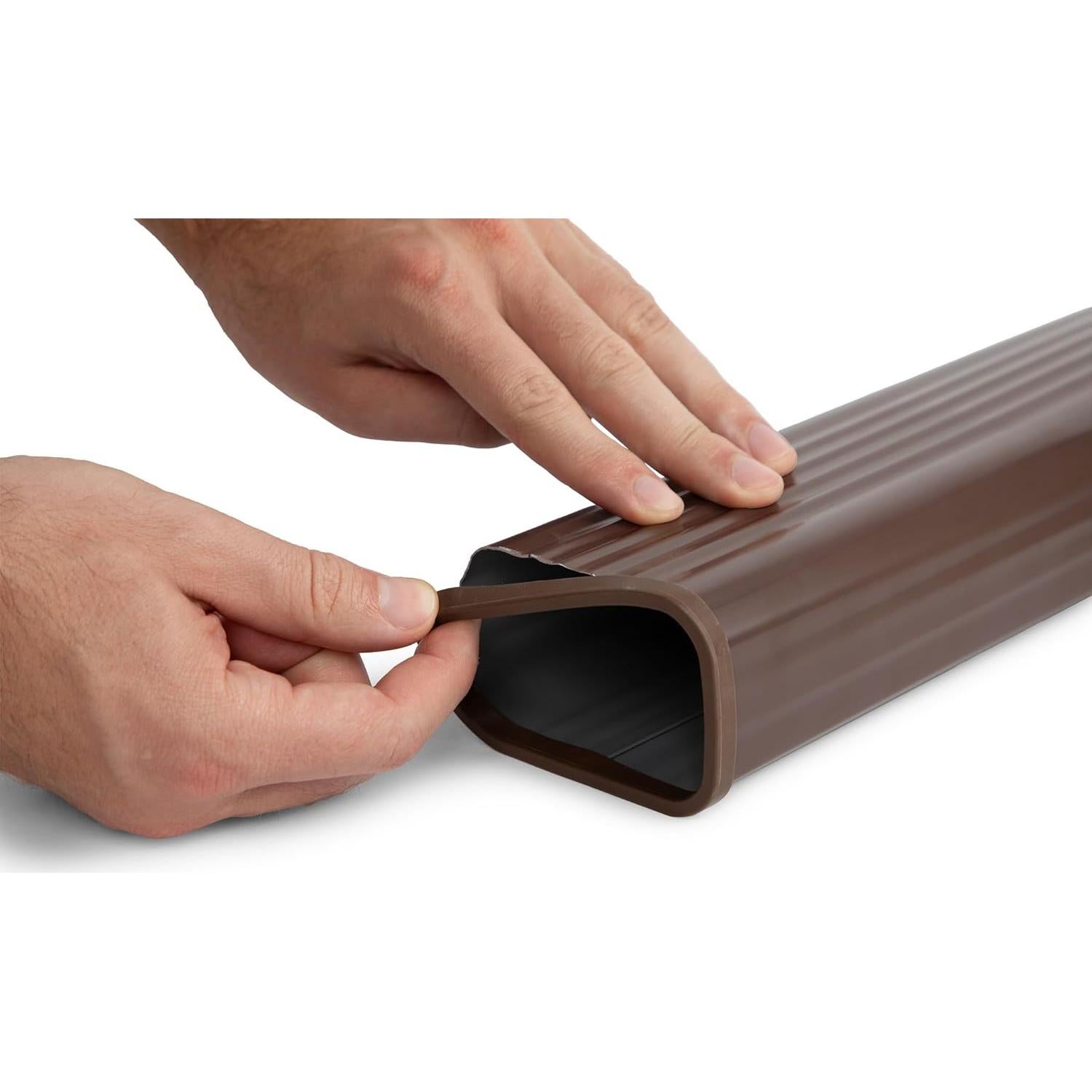 Tapa de Seguridad para Bajantes 5.08x7.62cm SpoutTrim - Paquete de 4