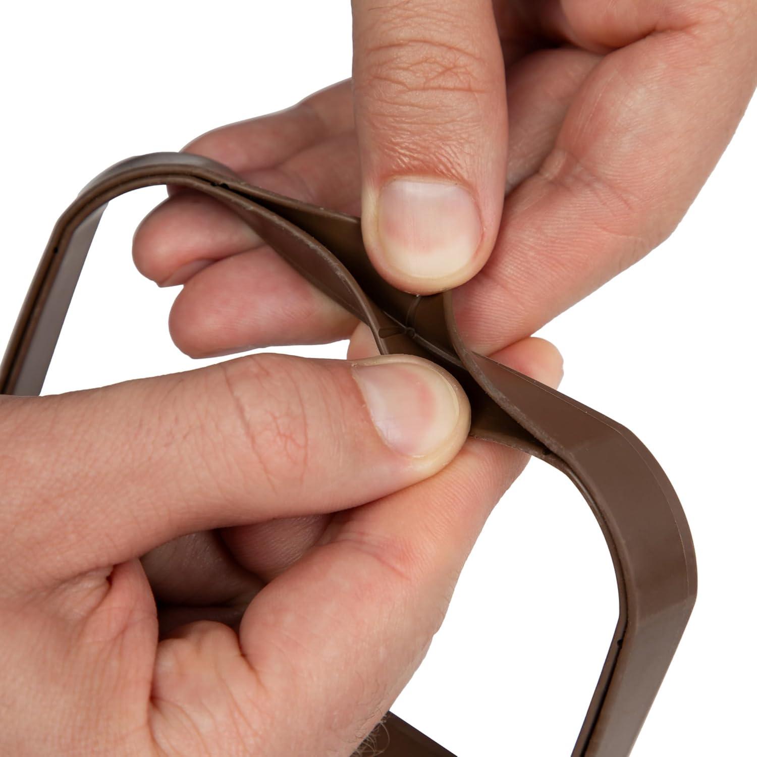 Tapa de Seguridad para Bajantes 5.08x7.62cm SpoutTrim - Paquete de 4