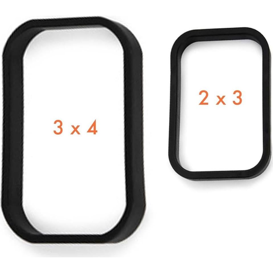 Tapa de Seguridad para Bajantes 5.08x7.62cm SpoutTrim - Paquete de 4