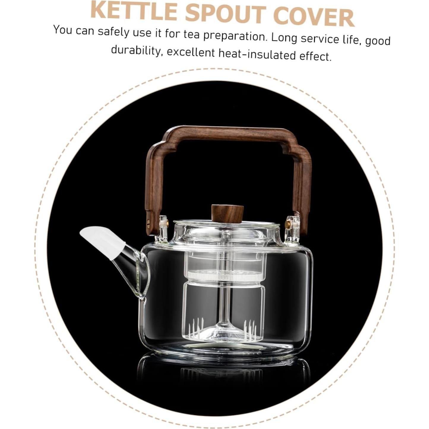 Cubiertas de Pico de Tetera Silicona 2 Piezas Antifugas