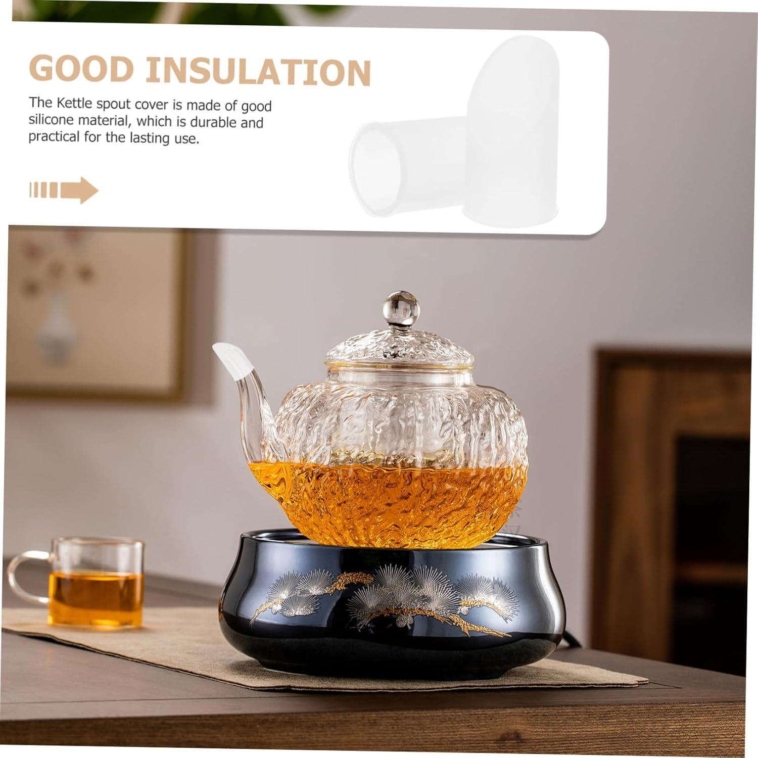 Cubiertas de Pico de Tetera Silicona 2 Piezas Antifugas